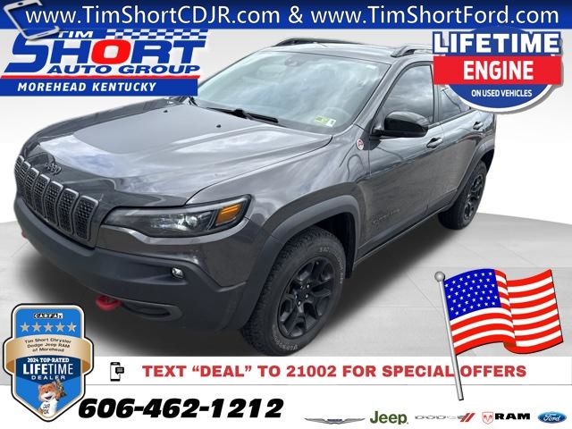 Gray (Granite Crystal Metallic Clearcoat) 2022 Jeep Cherokee SUV / Crossover Four-Wheel Drive 9-Speed Automatic