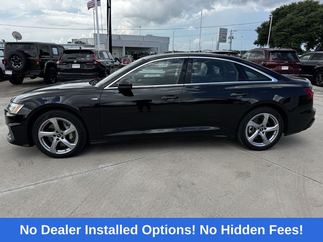 2024 Audi A6  Black at DeMontrond Gulf Freeway