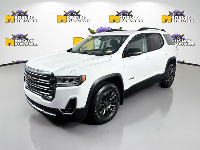 White 2020 GMC Acadia SUV / Crossover Four-Wheel Drive 9-Speed Automatic