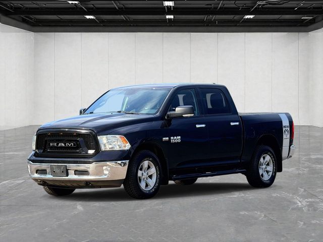 Brilliant Black Clearcoat 2016 RAM 1500 Pickup Truck Four-Wheel Drive 8-Speed Automatic