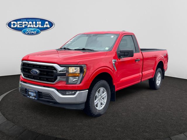 Race Red 2023 Ford F-150 XLT Regular Cab 4WD Pickup Truck Four-Wheel Drive Automatic