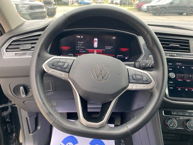 2024 Volkswagen Tiguan 2.0T Wolfsburg Edition - Deep Black Pearl exterior view 13