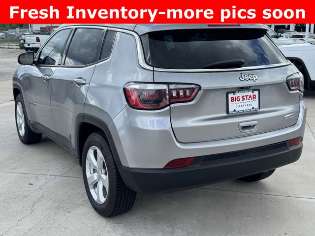 2020 Jeep Compass Latitude Silver at Texan Dodge Chrysler Jeep Ram