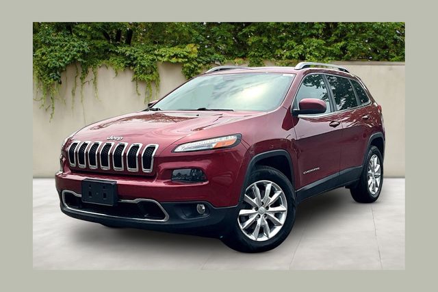 2017 Jeep Cherokee Rojo (Deep Cherry Red Crystal Pearlcoat) SUV/Crossover Todo terreno 9 velocidades Automática