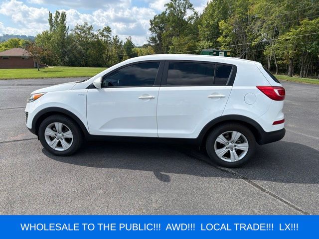Clear White 2013 Kia Sportage SUV / Crossover All-Wheel Drive 6-Speed Automatic