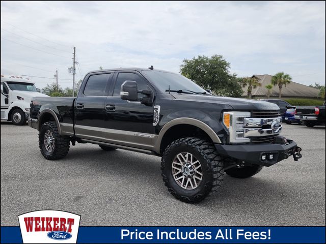 Black 2019 Ford F-250 Super Duty Pickup Truck Four-Wheel Drive 6-Speed Automatic