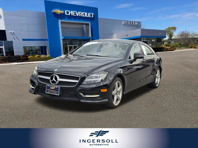 Black 2014 Mercedes-Benz CLS 550 4MATIC Sedan All-Wheel Drive 7-Speed Automatic
