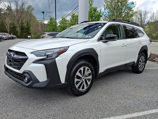 2025 Subaru Outback Premium White at Subaru and VW of Moon Township