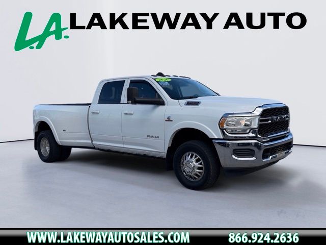 Bright White Clearcoat 2020 RAM 3500 Pickup Truck Four-Wheel Drive 6-Speed Automatic