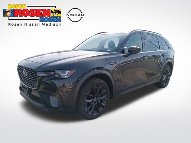 Jet Black Mica 2025 Mazda CX-90 3.3 Turbo Premium Sport AWD SUV / Crossover All-Wheel Drive 8-Speed Automatic