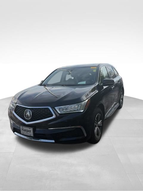 Black 2018 Acura MDX SH-AWD SUV / Crossover All-Wheel Drive 9-Speed Automatic