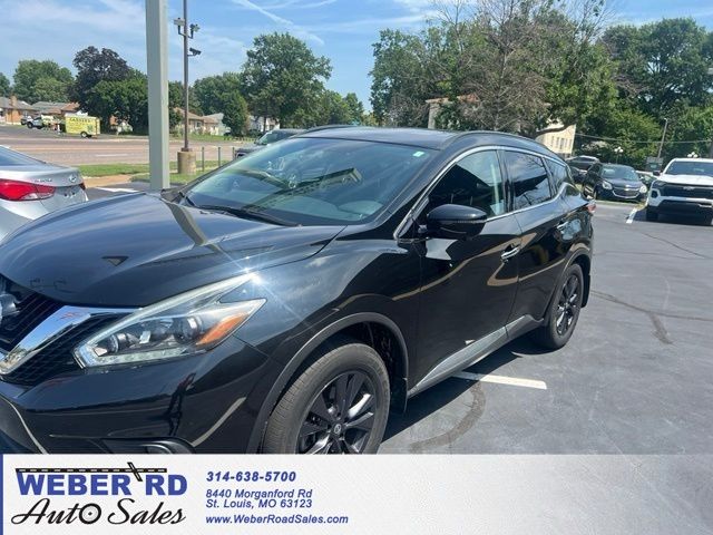 Gray (Magnetic Black Metallic) 2018 Nissan Murano SUV / Crossover All-Wheel Drive Continuously Variable Transmission