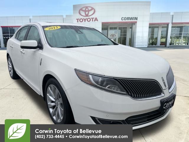 White Platinum Metallic Tri-Coat 2013 Lincoln MKS Sedan Sedan Front-Wheel Drive 6-Speed Automatic