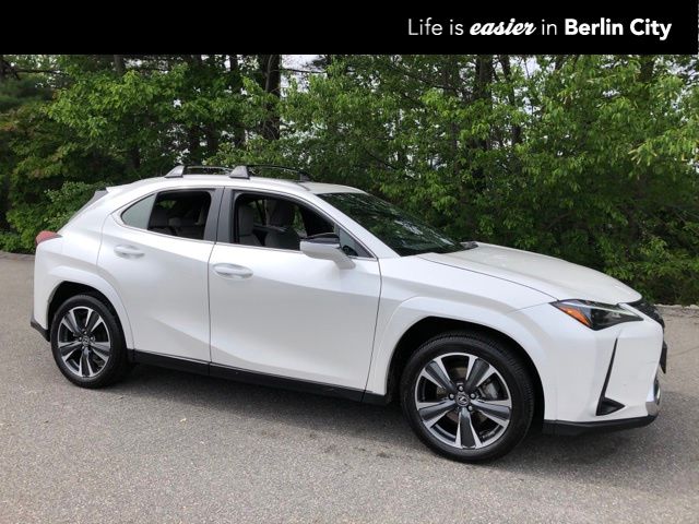 Eminent White Pearl 2024 Lexus UX Hybrid 250h Premium AWD SUV / Crossover All-Wheel Drive Continuously Variable Transmission