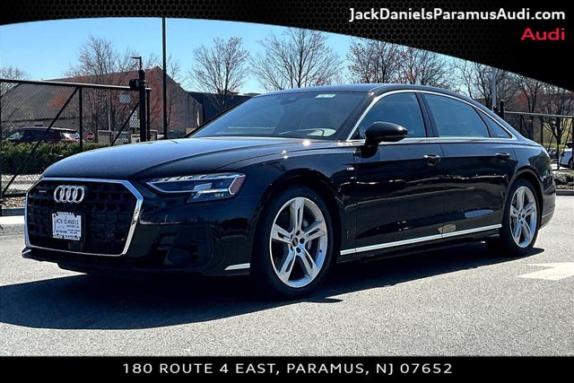Mythos Black Metallic 2026 Audi A8 L quattro 55 TFSI Sedan All-Wheel Drive 8-Speed Automatic