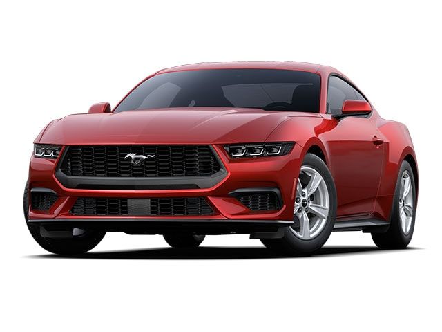 Red Metallic 2024 Ford Mustang Coupe Rear-Wheel Drive Automatic
