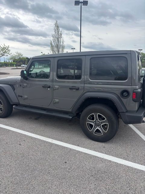 Sting-Gray Clearcoat 2023 Jeep Wrangler Sport S 4-Door 4WD SUV / Crossover Four-Wheel Drive 8-Speed Automatic