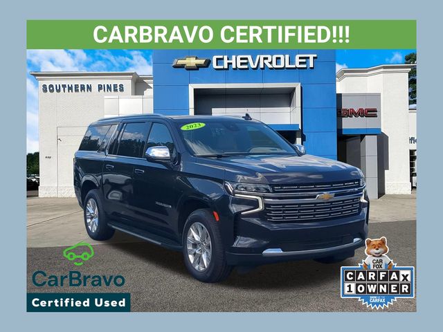 Dark Ash Metallic 2023 Chevrolet Suburban SUV / Crossover Four-Wheel Drive 