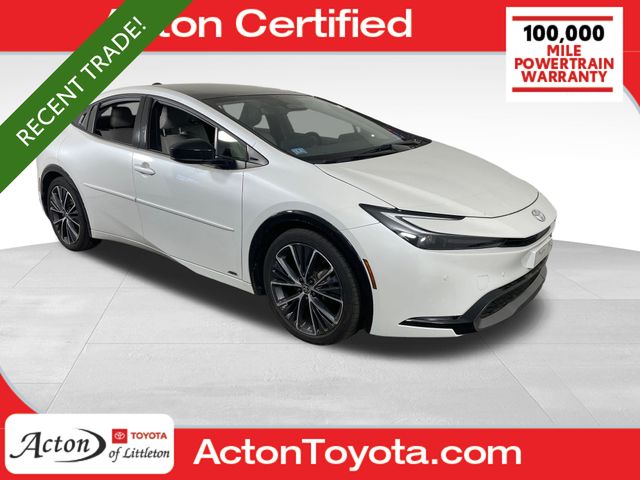 White (Wind Chill Pearl) 2024 Toyota Prius XLE AWD Hatchback All-Wheel Drive Continuously Variable Transmission