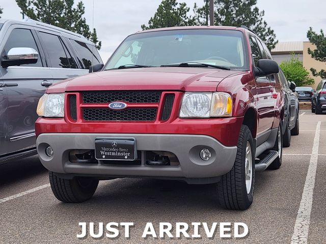 Red 2003 Ford Explorer Sport XLS 4WD SUV / Crossover Four-Wheel Drive 5-Speed Automatic