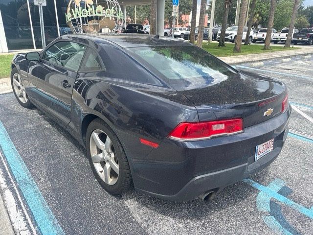 2014 Blue Chevrolet Camaro 2LT RWD Coupe