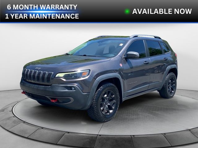 Gray (Granite Crystal Metallic Clearcoat) 2019 Jeep Cherokee Trailhawk 4WD SUV / Crossover Four-Wheel Drive Automatic