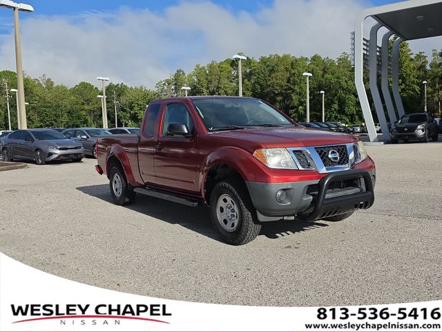 Cayenne Red 2017 Nissan Frontier Pickup Truck 4X2 5-Speed Automatic Overdrive