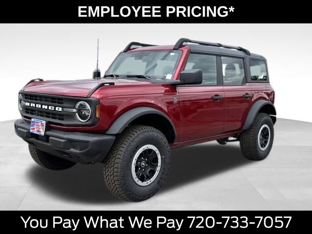 Ruby Red Metallic Tinted Clearcoat 2025 Ford Bronco SUV / Crossover Four-Wheel Drive Automatic
