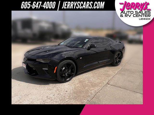 Black 2018 Chevrolet Camaro 2SS Coupe RWD Coupe Rear-Wheel Drive 8-Speed Automatic