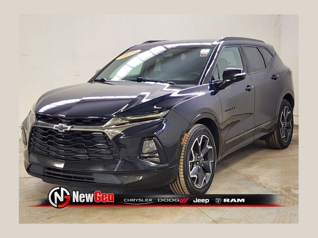 Midnight Blue Metallic 2020 Chevrolet Blazer RS AWD SUV / Crossover All-Wheel Drive 9-Speed Automatic