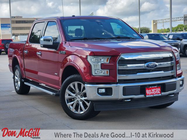 2017 Ford F-150 Lariat Red at Bravo Nissan