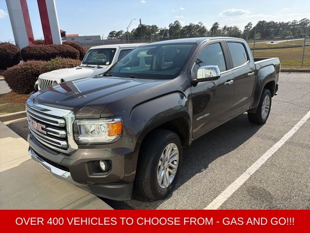 Quartz Metallic 2019 GMC Canyon SLT Crew Cab 4WD Pickup Truck Four-Wheel Drive 8-Speed Automatic