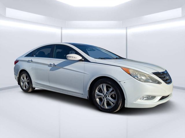 Shimmering White Mica 2012 Hyundai Sonata Limited FWD Sedan Front-Wheel Drive 6-Speed Automatic