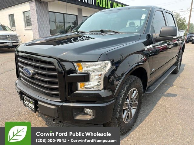 Shadow Black 2017 Ford F-150 Pickup Truck Four-Wheel Drive Automatic