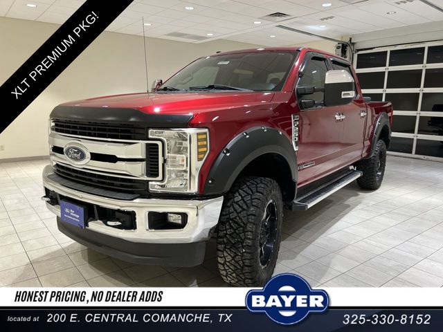 Ruby Red Metallic Tinted Clearcoat 2019 Ford F-250 Super Duty Pickup Truck Four-Wheel Drive 6-Speed Automatic