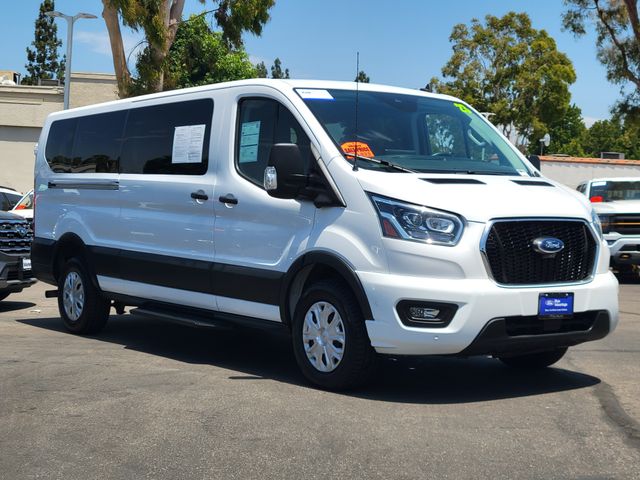 Oxford White 2023 Ford Transit Passenger Van Rear-Wheel Drive 