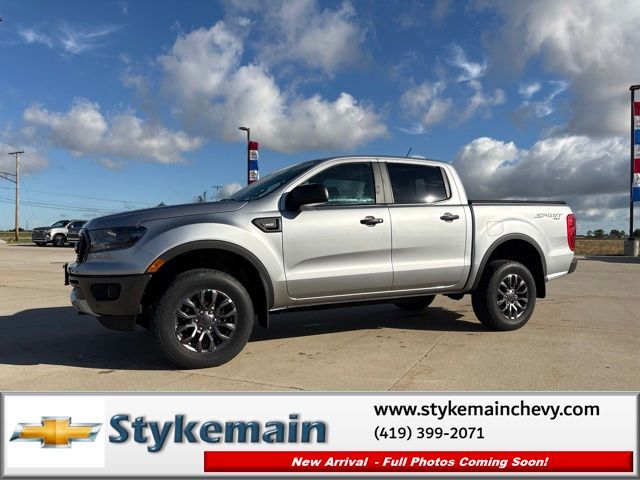Iconic Silver Metallic 2021 Ford Ranger XLT SuperCrew 4WD Pickup Truck Four-Wheel Drive Automatic