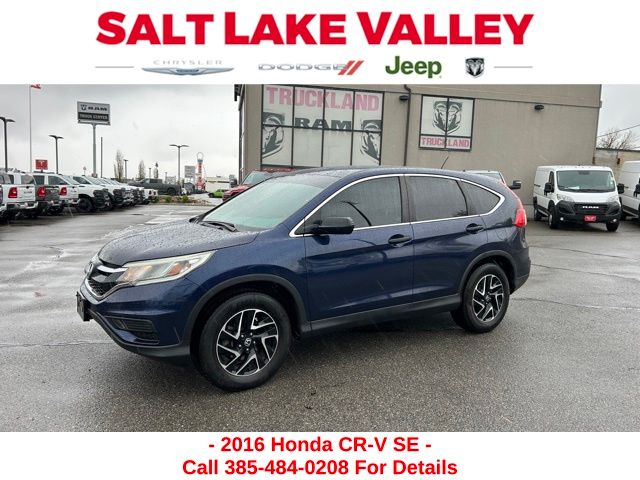 2016 Honda CR-V SE AWD SUV / Crossover All-Wheel Drive Continuously Variable Transmission