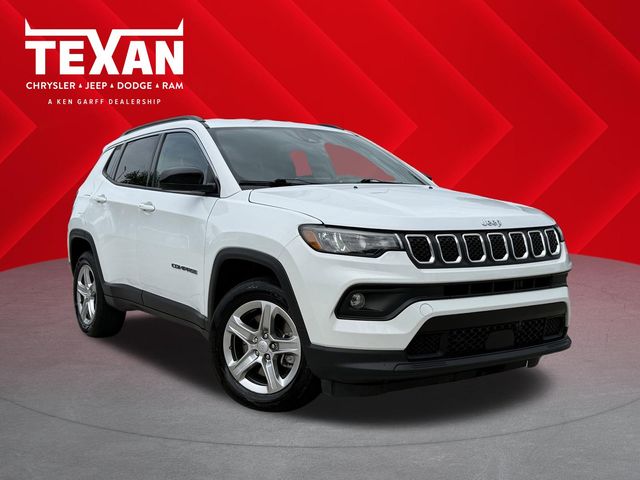 2024 Jeep Compass Latitude White/off-white at Joe Myers Mazda Kia