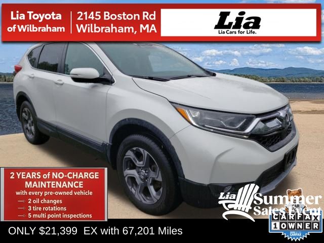White 2018 Honda CR-V SUV / Crossover All-Wheel Drive Continuously Variable Transmission