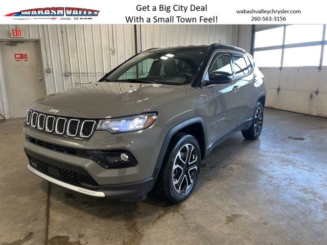 Sting-Gray Clearcoat 2023 Jeep Compass Limited 4WD SUV / Crossover Four-Wheel Drive 8-Speed Automatic