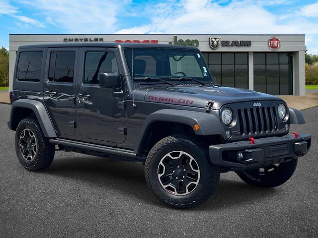 Gray (Granite Crystal Metallic Clearcoat) 2017 Jeep Wrangler Unlimited Rubicon 4WD SUV / Crossover Four-Wheel Drive 5-Speed Automatic