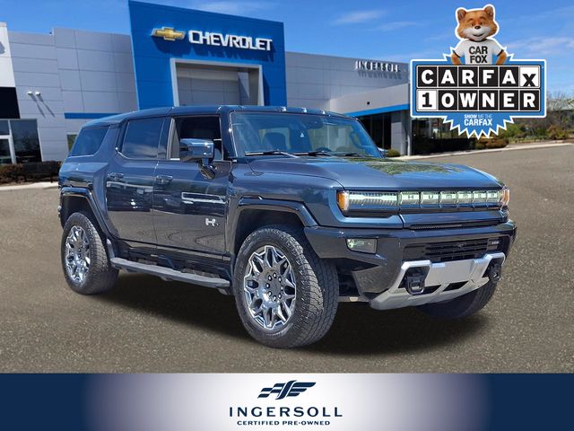 Gray (Graphite Blue Metallic) 2025 GMC Hummer EV SUV 3X AWD SUV / Crossover All-Wheel Drive 1-Speed Automatic