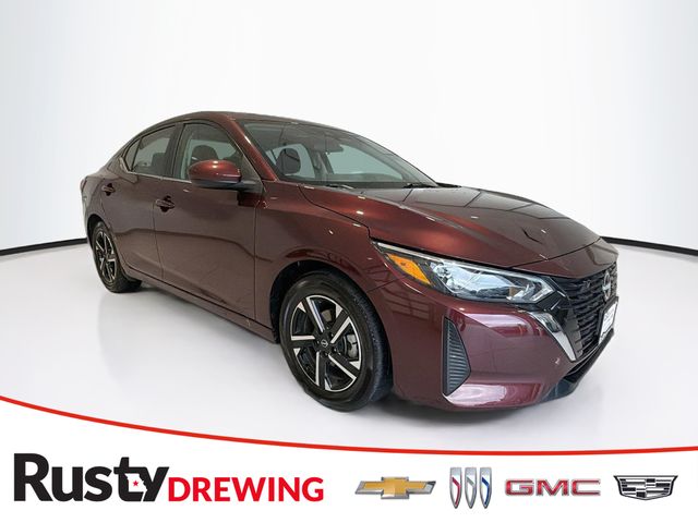 Rosewood Metallic 2025 Nissan Sentra Sedan Front-Wheel Drive Continuously Variable Transmission