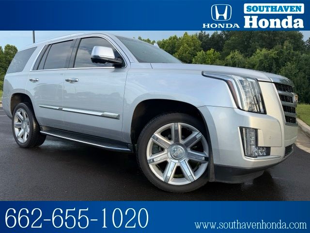 Radiant Silver Metallic 2016 Cadillac Escalade Premium RWD SUV / Crossover Rear-Wheel Drive 8-Speed Automatic