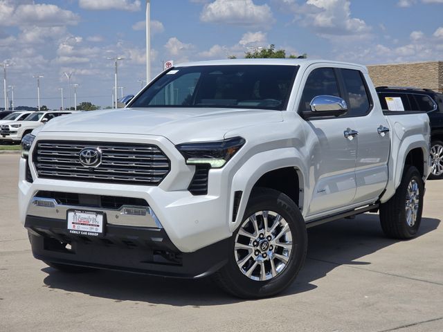 White (Wind Chill Pearl) 2025 Toyota Tacoma Pickup Truck Four-Wheel Drive 8-Speed Automatic