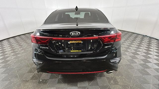 2021 Aurora Black Pearl Kia Forte GT-Line FWD Sedan