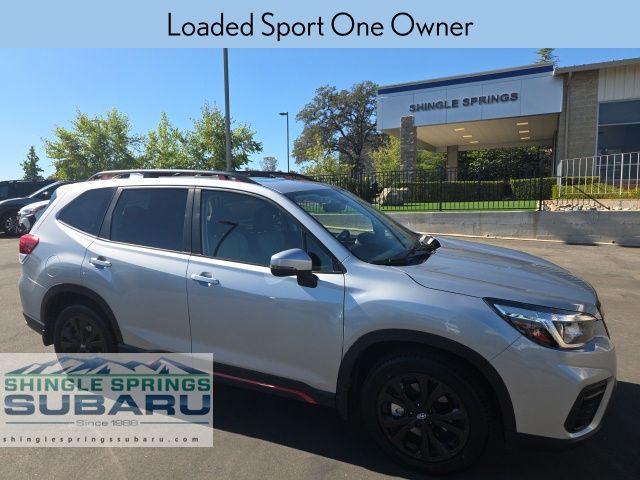 Ice Silver Metallic 2019 Subaru Forester SUV / Crossover All-Wheel Drive Continuously Variable Transmission