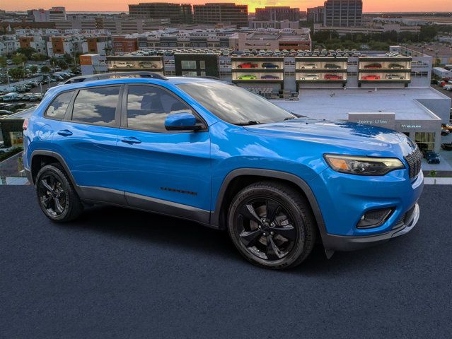 Blue 2021 Jeep Cherokee SUV / Crossover Front-Wheel Drive 9-Speed Automatic