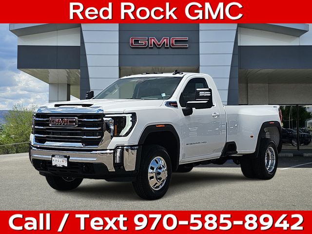 Summit White 2026 GMC Sierra 3500HD Pickup Truck Four-Wheel Drive Automatic